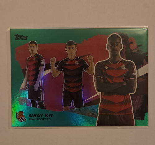 Topps real sociedad away - real,