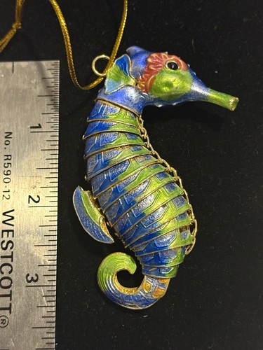 Seahorse hanging ornament - hanging,