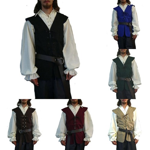 Men male waistcoat beach - men,
