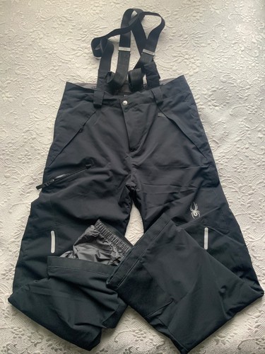 Spyder black ski trousers size
