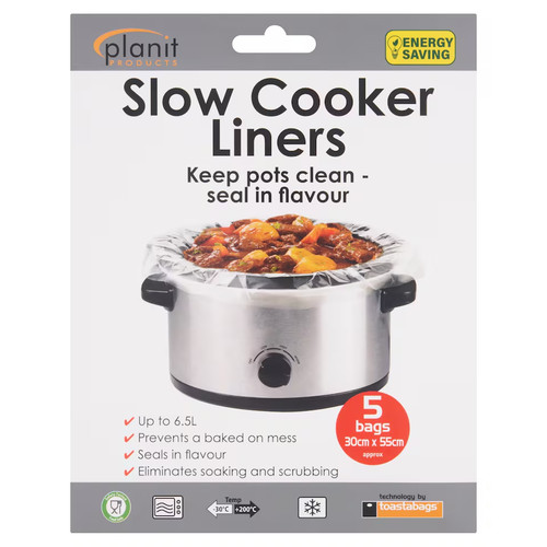 Slow cooker liners - slow, 55cm
