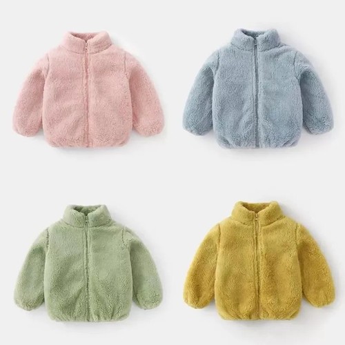 Kids plush coat autumn - kids, winter