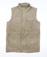 Gurteen Mens Beige Gilet