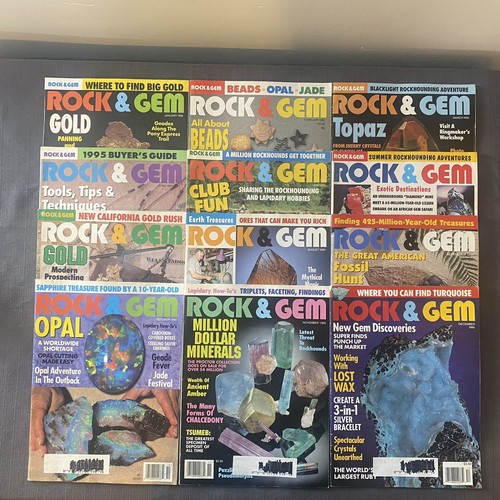 Rock and gem - rock, magazine
