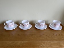 Vintage Geometric Red & Green