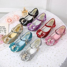 Girls Kids Sparkly Sandals