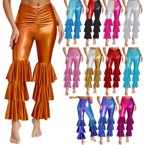 Womens shiny metallic disco - shiny,