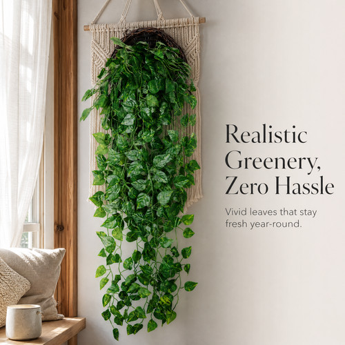 Plastic hanging vine for - hanging,