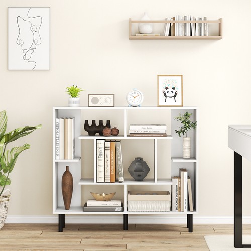 Bookshelf modern geometric - bookshelf,