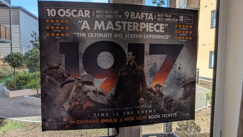 Rare huge 1917 cinema poster - 1917,