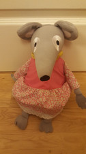 Lizzie Mouse Plush Bagpuss 2002 Vintage Soft Toy 14” bigger size version