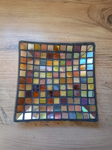 Glass multicoloured mosaic - glass,