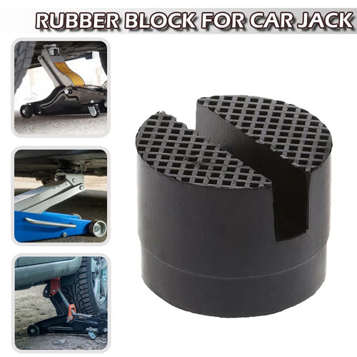 Rubber block hydraulic ramp - rubber,