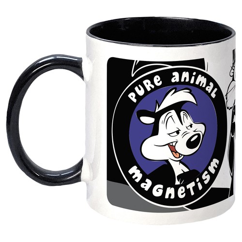Pepe pew mug looney - mug.,