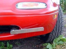 Front offset JDM number plate