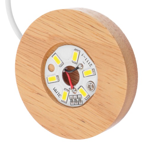 Reusable wood led - wood, base