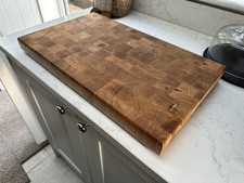 Butchers Block Solid oak Cutting Board 