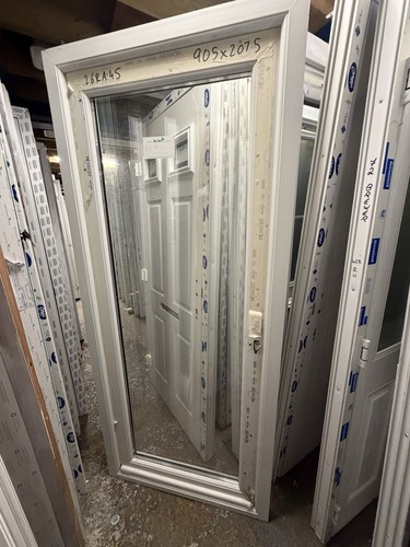 New white upvc door - new, 905