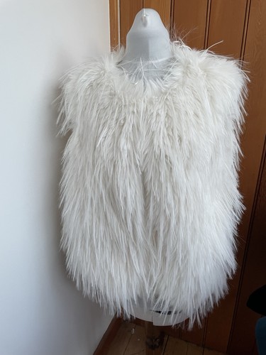 Zara white very hairy - zara,