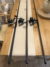 3 x ESP Sniper II Carp Rods