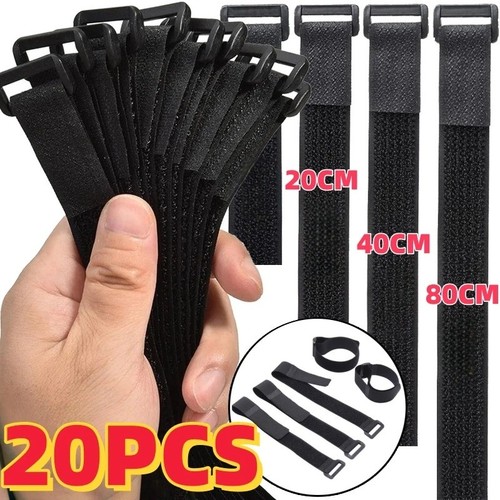 20mm black nylon hook - 20mm, &