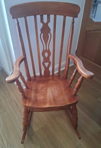 Wooden windsor style rocking - style,