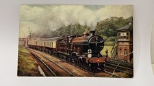 London Brighton South Coast Railway LBSCR Southern Belle at Tooting Bec Postcard