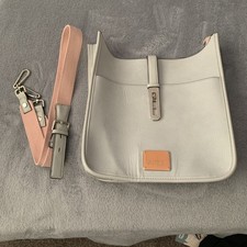 Women's Grey Handbag. Bucket