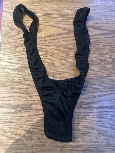 Black mankini mens novelty - mankini,