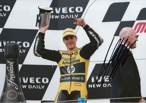 Maverick vinales hand signed - maverick,