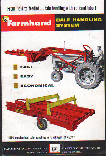 Farmhand bale handling - handling, system
