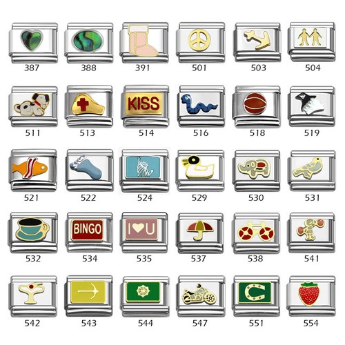 Italian charms for 9mm - for,