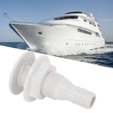 ABS Plastic Boat Body Bottom Yacht Bilge Drain Vent Water Outlet Port Spare Part