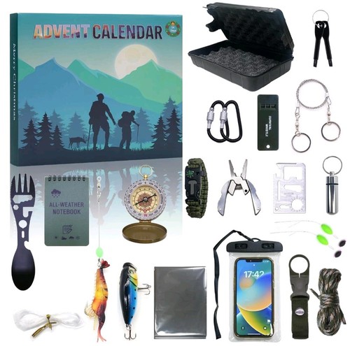 Camping advent calendar gift - advent,