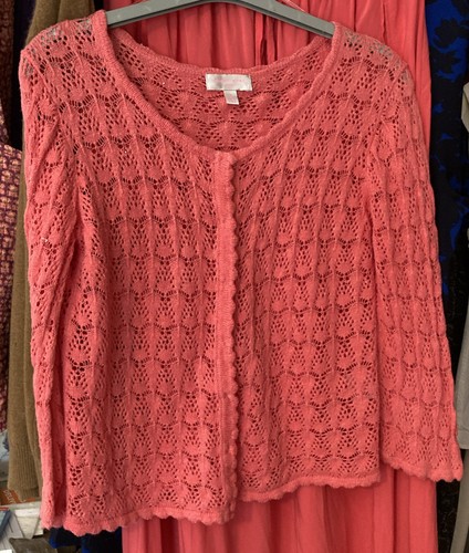 Gharani strok coral - strok, lacy