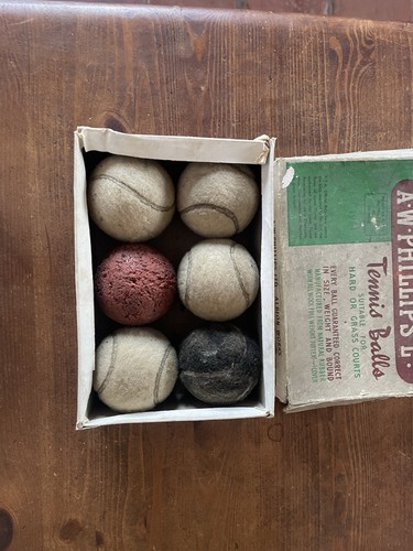 Vintage tennis balls aw - tennis,