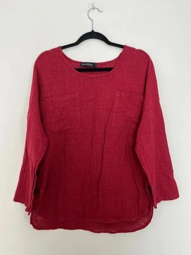 Zanzea berry red top - zanzea, with