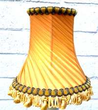 Vintage chiffon lampshades - chiffon,