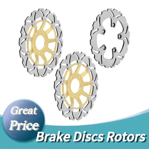 Front rear brake discs - front,