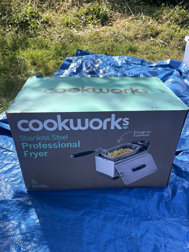 Cookworks stainless steel - stainless, deep