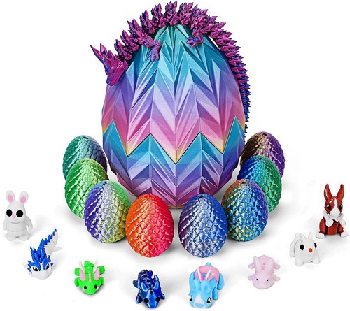 18pcs printed dragon - 18pcs,