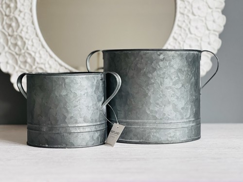 Set rustic aged zinc - rustic,