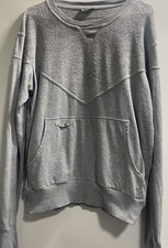 Dior Resort Bee Grey Towelling Mix Pullover Sweashirt Top Size M/L (EU 48)