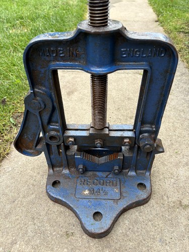Record pipe vice 10 130mm - 94½, 10-130mm