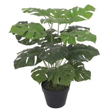 Artificial Monstera Plant 60cm Faux House Plants Cheese Plant Realistic