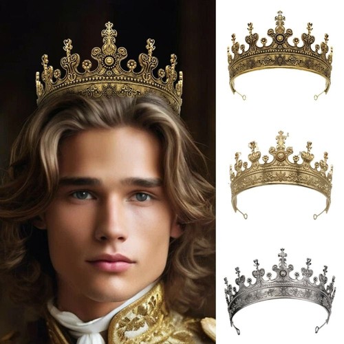 Vintage male crown - vintage, medieval
