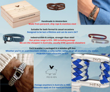 Pig & Hen Bracelets: Nautical