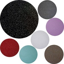 ROUND GLITTER GLITTERY VINYL