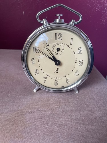 Vintage jaz french alarm clock - jaz,