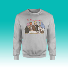 Gold, Frankenstein & Grr Sweatshirt -Bottom TV Christmas Jumper Quote Merch Gift